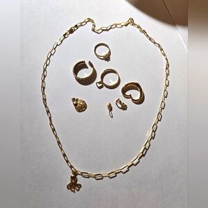 Solid Gold Jewelry Lot